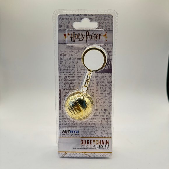 HARRY POTTER GOLDFINCH 3D KEYCHAIN - Picture 1 of 2